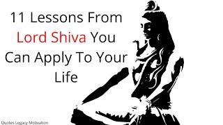 11  Life Lessons of Lord SHIVA  to  Devi PARVATI Will Change Your Life Forever | Inspirational