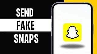 How to Send Fake Snaps on Snapchat Without Filter - Easy (2024)