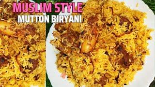 Muslim's style Mutton biryani️||Mutton Biryani Recipe|Homemade Biryani Recipe️@NazmasRecipesNS