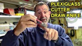 Cut Plexiglass and Acrylic Cleanly - Use An Inexpensive Plastic Cutter