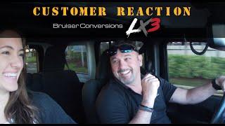 Customer Reaction - Bruiser Conversions Jeep Wrangler JL LX3 Engine Conversion.