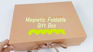 Transform Your Wig Business with Custom Magnetic Foldable Gift Boxes   #packaging #hairbox #wigbox