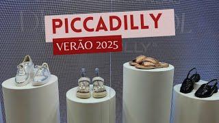 PICCADILLY NOVA COLEÇÃO VERÃO 2025 - TENDÊNCIAS CALÇADOS VERÃO 2025 SAPATOS QUE VÃO BOMBAR EM 2025