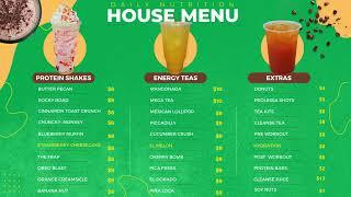 Daily Nutrition House Menu 7