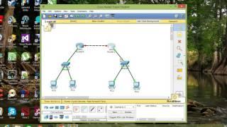 Cisco Packet Tracer | Simple network (2 Router, 2 Switch, 4 PC with Rip Routing)