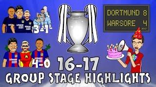 UCL GROUP STAGE HIGHLIGHTS 2016/2017 UEFA Champions League Best Games and Top Goals