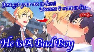 【BL Anime】My delinquent classmate took me to somewhere. He didn't beat me up but kissed me.