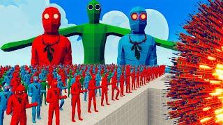 100x ZOMBIE TEAM +3x GIANT vs 3x EVERY GOD   Totally Accurate Battle Simulator TABS