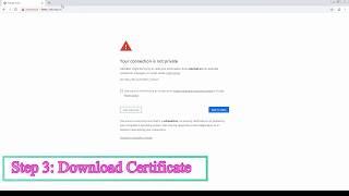 Fix error NET:ERR_CERT_AUTHORITY_INVALID in Chrome / Missing certificate SSL-HTTPS