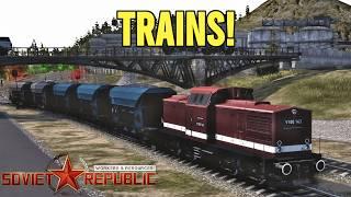 Trains! City one Complete | Ep10 | Workers and Resources Soviet Republic | Season 10