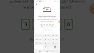 Nomersiz telegram ochish