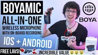 The Best All-In-One Wireless Microphone System! - BOYAMIC Review & Test (All Platforms & Free Lavs)
