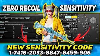 BGMI BEST SENSITIVITY SETTINGS|BGMI SENSITIVITY CODE TODAY | BGMI ZERO RECOIL SENSITIVITY CODE.