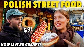 Poland Has THIS?! EPIC Cheap Polish Street Food in Krakow, Poland