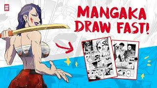 How to Draw Manga Fast or GET CANCELLED?!