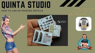 Model Making, How To Use Quinta Studios 3D Details