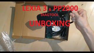 Lexia 3 PP2000 921815C UNBOXING | DiagBox Aliexpress Version 