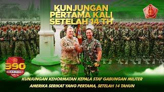 Kunjungan Kehormatan Kepala Staf Gabungan Militer Amerika Serikat yang Pertama Setelah 14 Tahun