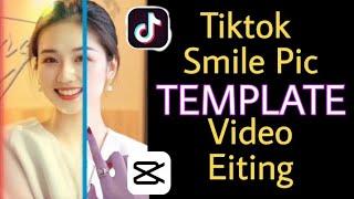 Smile Face Capcut Tiktok Template Video Editing | Teri Smile Jatta Menu Fan Bna Gai Aa