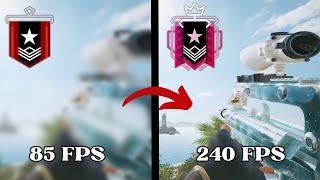 The *BEST* Setting For Max FPS - Rainbow Six Siege