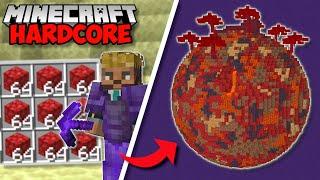 I Built A NETHER PLANET in Minecraft 1.19 Hardcore (#53)