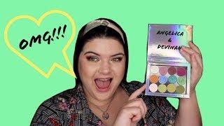 Angelica Nyqvist x Devinah Cosmetics Moonwell Palette | First Impressions Indie Makeup | pruelaroo