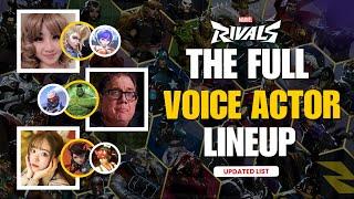 Marvel Rivals: The Voice Actors Behind Your Favourite Characters!