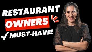 Effective RESTAURANT OWNER Tips | Guide to Opening a Restaurant