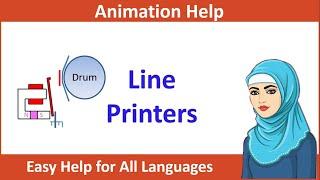 Line Printer  Simple but Knowledge full Video (Animation Video)