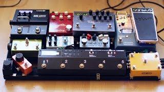 Pedalboard walkthrough ft. Boss ES-5, Kingsley Minstrel v2, Sonuus Voluum, Prostage Remote Wah Wah