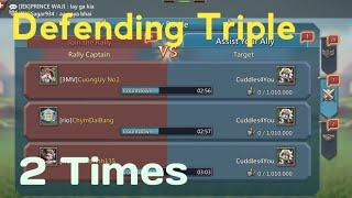 Defending Triple Rally's - Lords Mobile