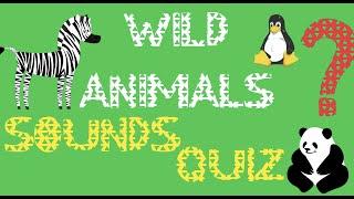 Wild animals sounds quiz!