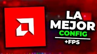 La MEJOR Configuración Para +FPS En AMD SOFTWARE 