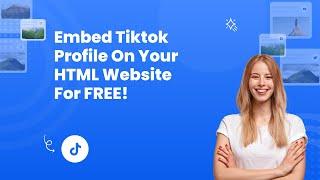 How to embed Tiktok profile on your HTML website for FREE? #free #embed #tiktok #profile #html