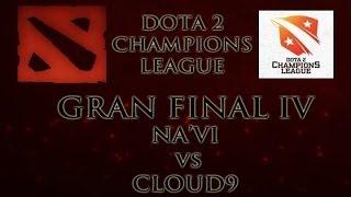 DOTA 2 - NAVI vs CLOUD 9 - Gran Final - CHAMPION'S LEAGUE Temp 2 -4- Español - Viciuslab