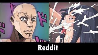 Anime VS Reddit (The Rock Reaction Meme) Naruto Shippuden Pt.1