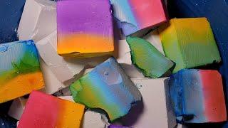THANK YOU FOR 180K SUBSCRIBERS- MULTICOLOR LUXURY GYM CHALK- ASMR
