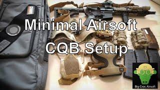 Miinimal CQB setup, lightweight CQB setup, Airsoft CQB Gear (ep 27)