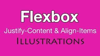 Justify-Content & Align-Items Properties Explained with Illustrations Flexbox CSS Tutorial