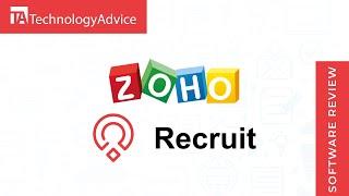 Zoho Recruit Review: Top Features, Pros & Cons, and Alternatives