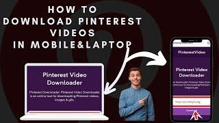 how to download Pinterest videos in laptop/pc download videos in gallery in android