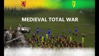 Medieval Total War mod XL custom battle: Scots VS Irish
