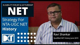 NTA UGC NET Exam 2019 | Strategy for NET History | By Ravi Shankar | Qualified NET June Exam 2019