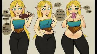 Zelda comió mucha deliciosa comida