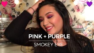 Pink + Purple Smokey Eye | JADE LIN