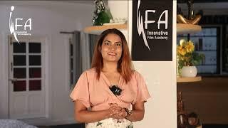 Ms. Roopa Rayappa, Indian Actress talks about IFA