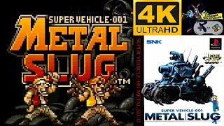  Metal Slug: Super Vehicle-001 4K HD | Longplay Completo 100% | PS1 | Sin Comentarios | 2022