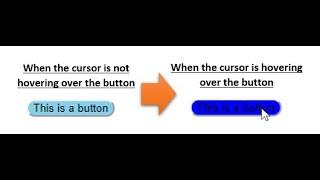How to change the colour of your button on hover using HTML and CSS