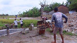 Kubota VS Yanmar  !! 2 Traktor Sawah Ngebut Kerja Cepat dan Tangkas Di Medan Bajakan Bekas Combin