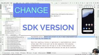 How to Change the API SDK Version in Android Studio